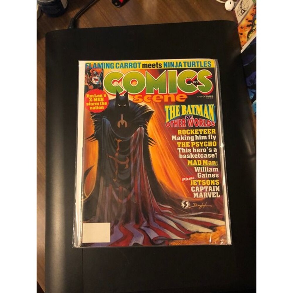 Comics Scene Magazine / No. 21 / October 1991 / Batman / William Gaines / X-Men